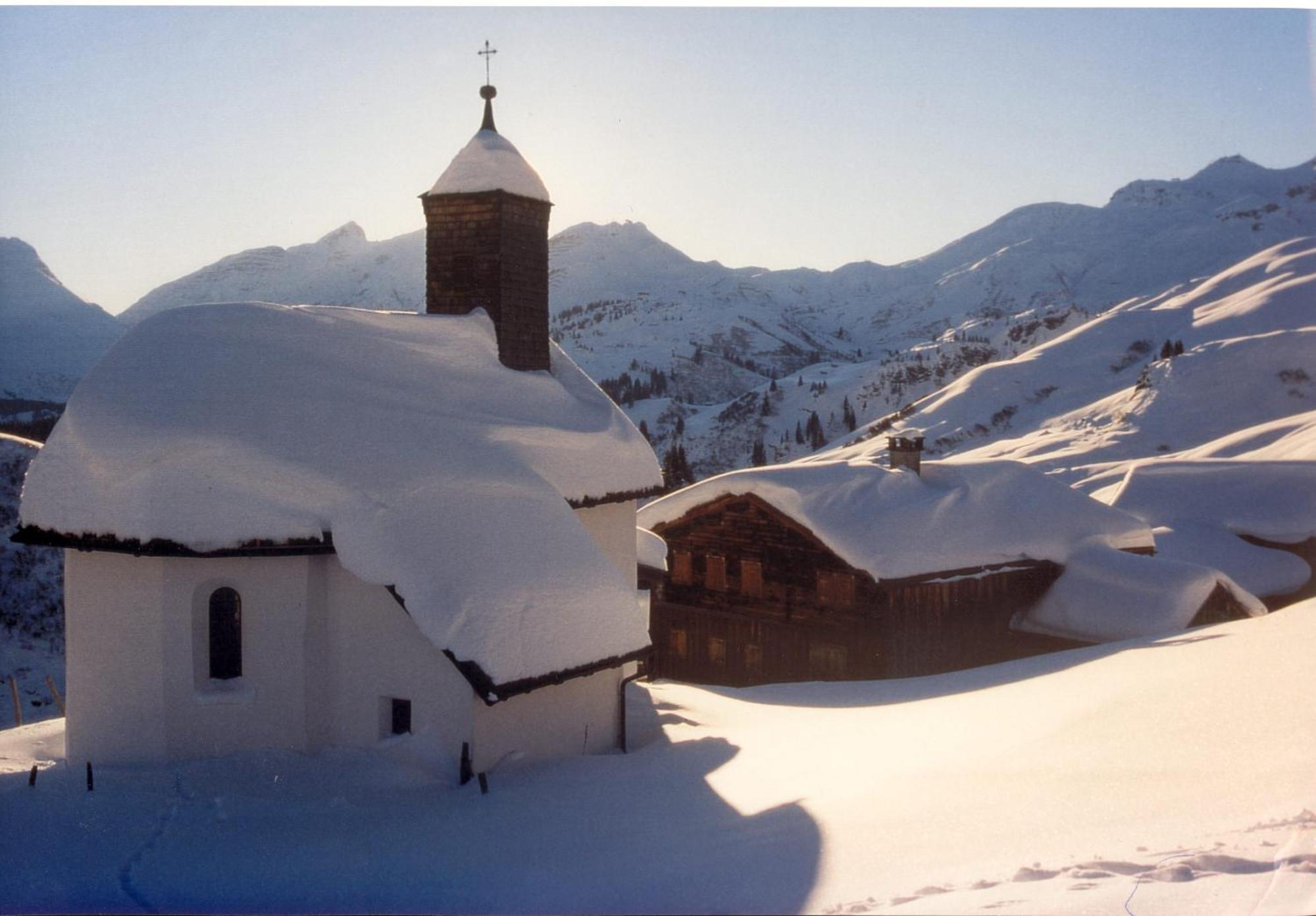Pension Cafe Fritz Lech am Arlberg Exterior foto